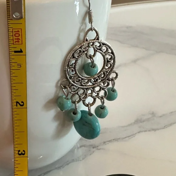 Moroccan Berber Designed Earrings - Picture 5 of 6